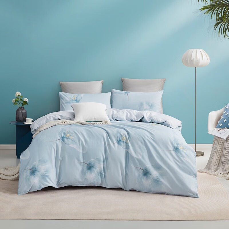 罗莱浮生墨香全棉四件套200*230