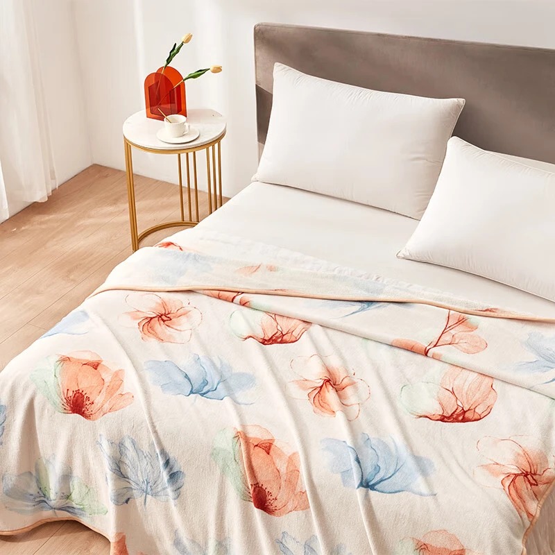 超柔絮彩A类云朵绒毯150×200cm