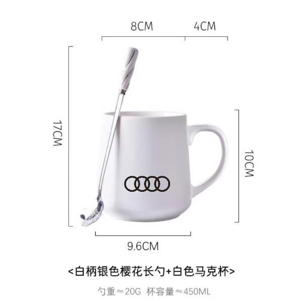 白色马克杯可定制（60起订）