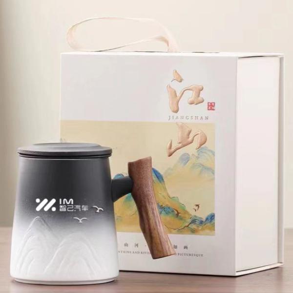 陶瓷马克杯可定制（30套起订）