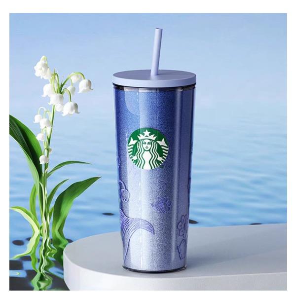 星巴克铃兰款双层吸管杯690ml11181725