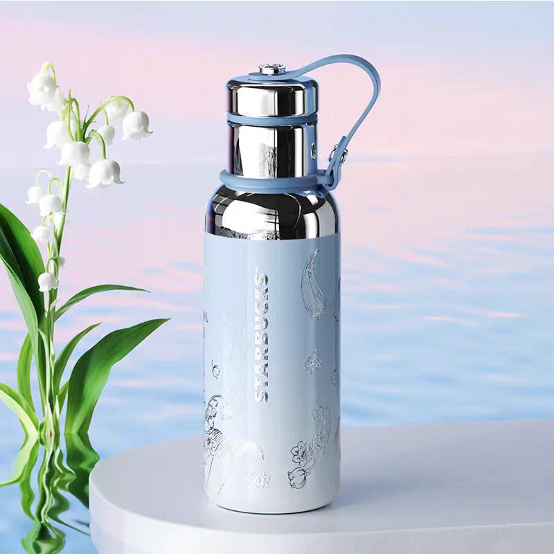 星巴克铃兰款保温杯蓝色535ml11180594