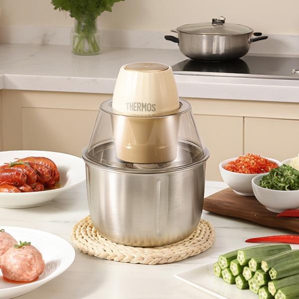 EHA-5625A膳魔师食品加工器(碎肉机)香槟金240W