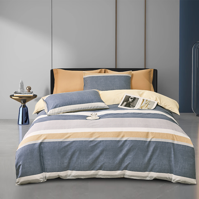 杉杉优居生活纯棉四件套-静雅格韵QFS-20242