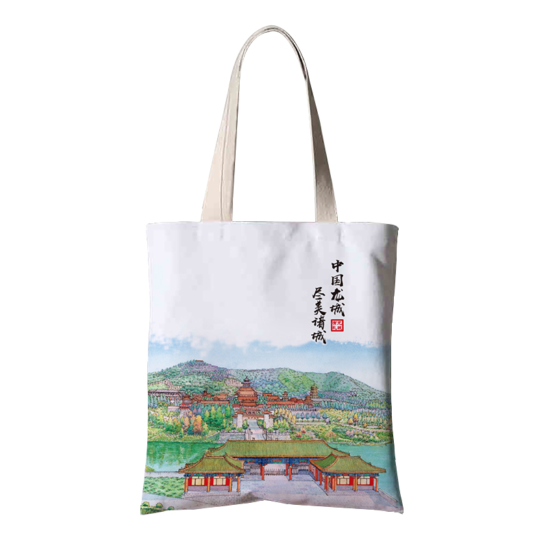 龙城十二景帆布袋