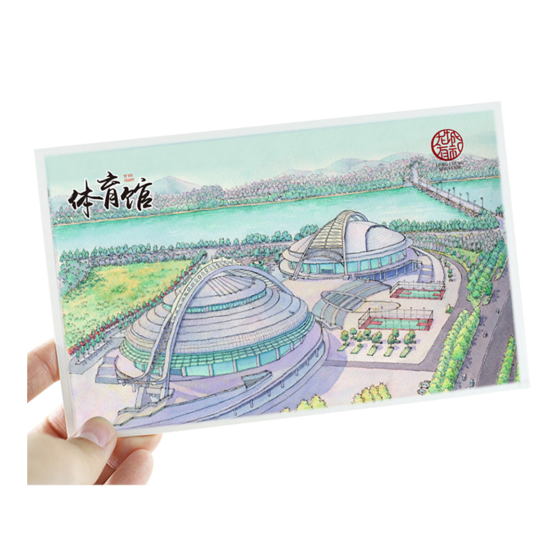 龙城十二景明信片