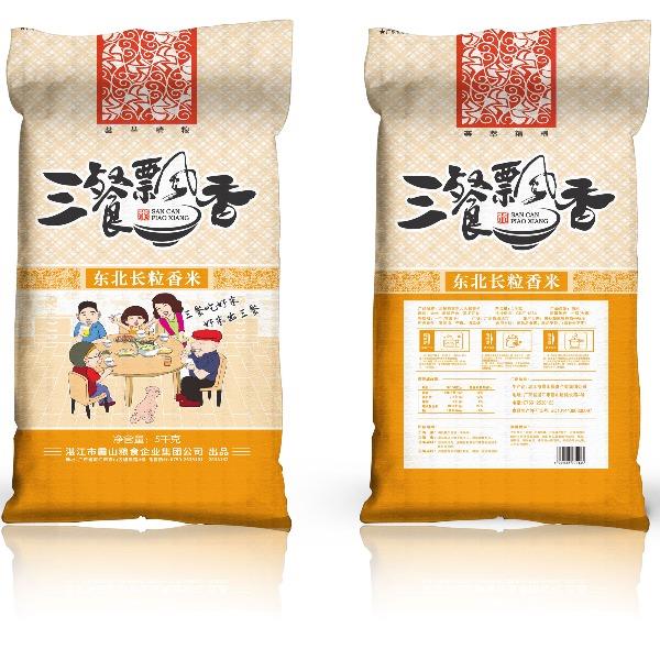 三餐飘香东北长粒香米5kg/包