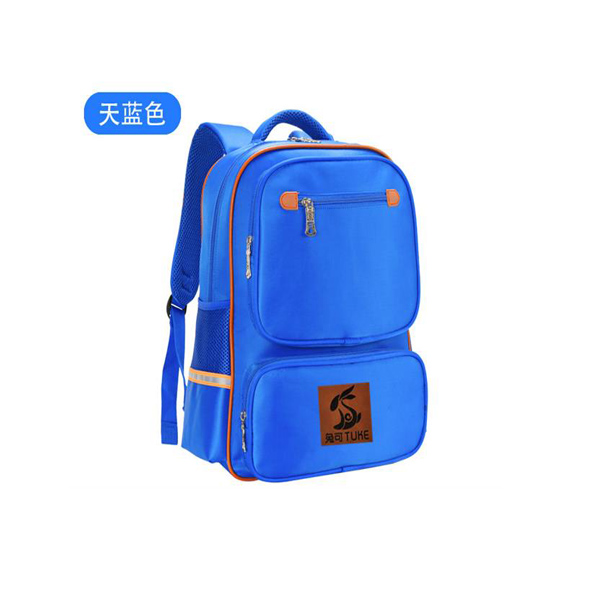 兔可學生書包天藍色（大號）
