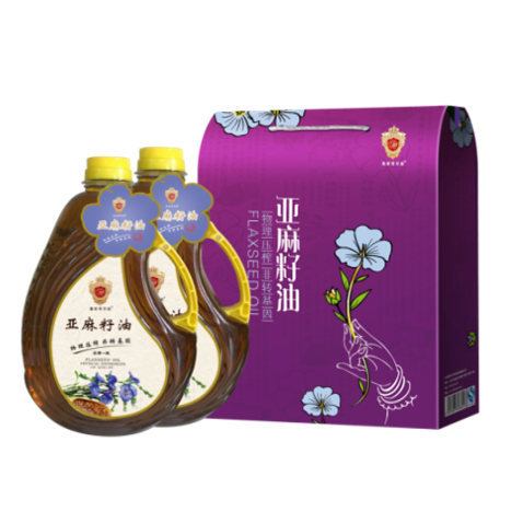 皇家芭苛斯亚麻籽油1.8L*2