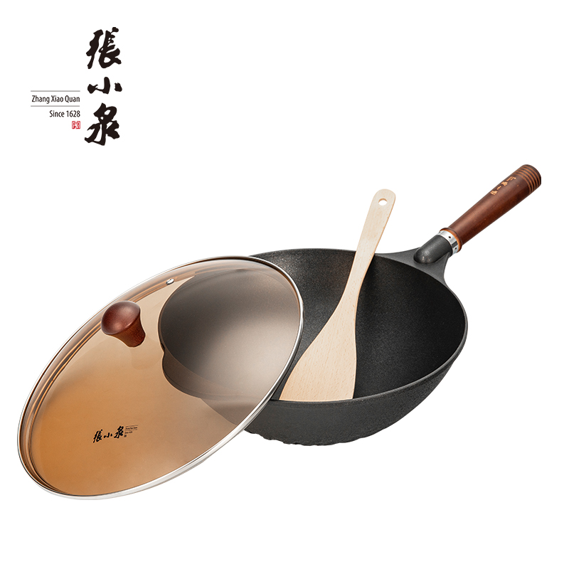 張小泉和家系列不粘鍋炒鍋外徑32CM