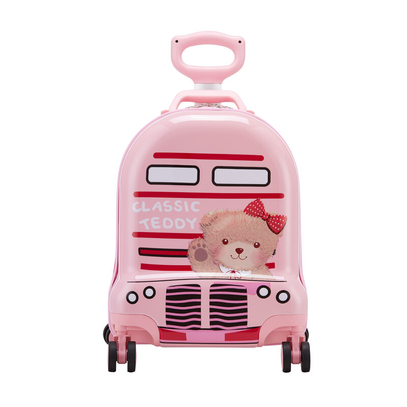 外交官精典泰迪粉色16寸拉杆箱TT-1709