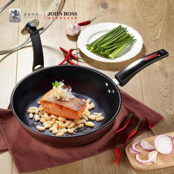 JOHN BOSS炫彩健康煎炒锅 HG-TP32