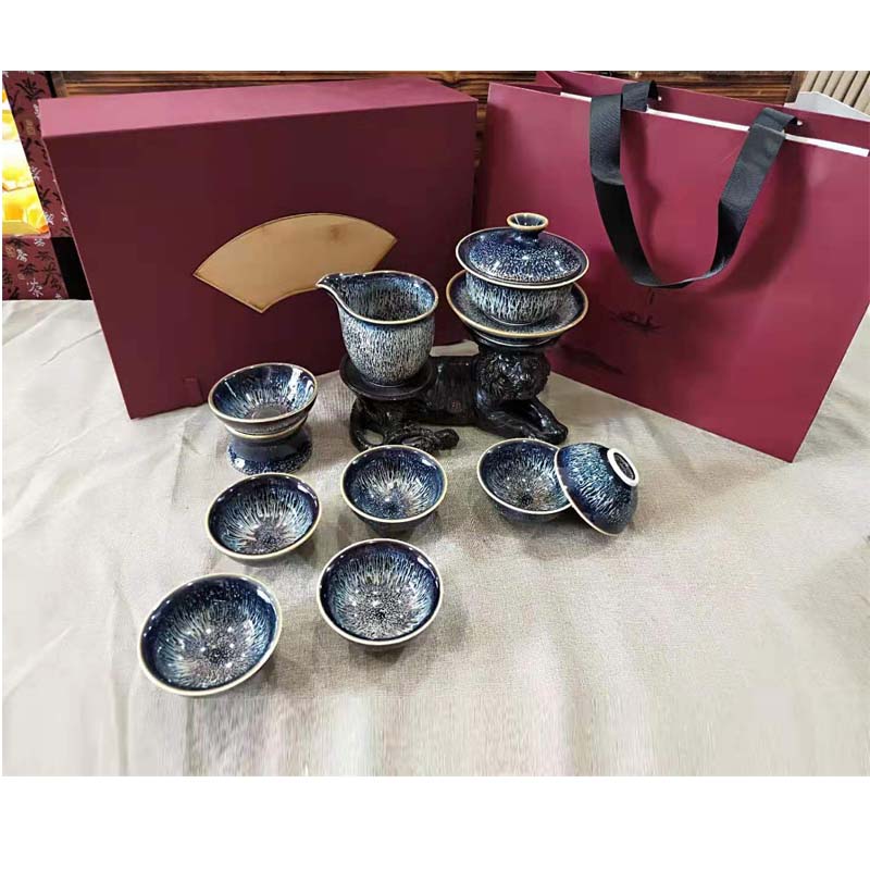 十全十美功夫茶具套装高档礼盒装