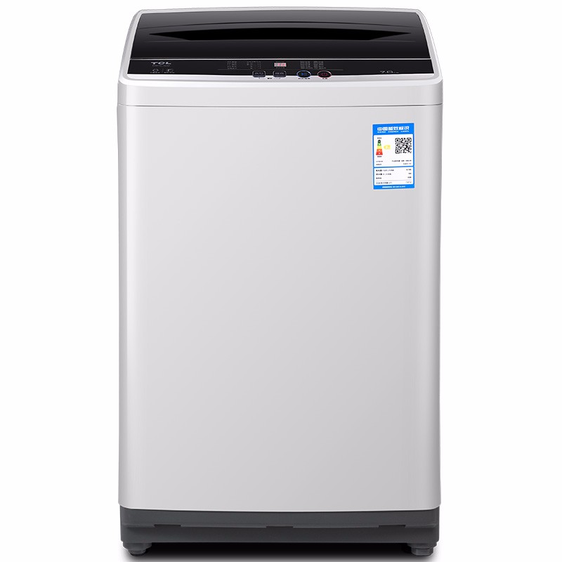 TCL8公斤全自動洗衣機（亮灰色）TB-V80
