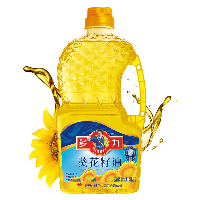 多力葵花籽油1.8L食用油小包装油
