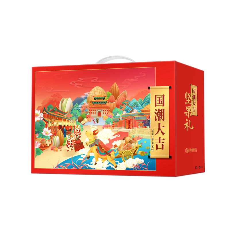 中粮∣粮小买*国潮大吉坚果礼盒A4