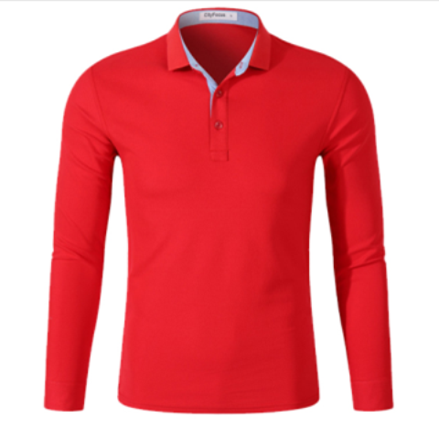 255长袖翻领POLO