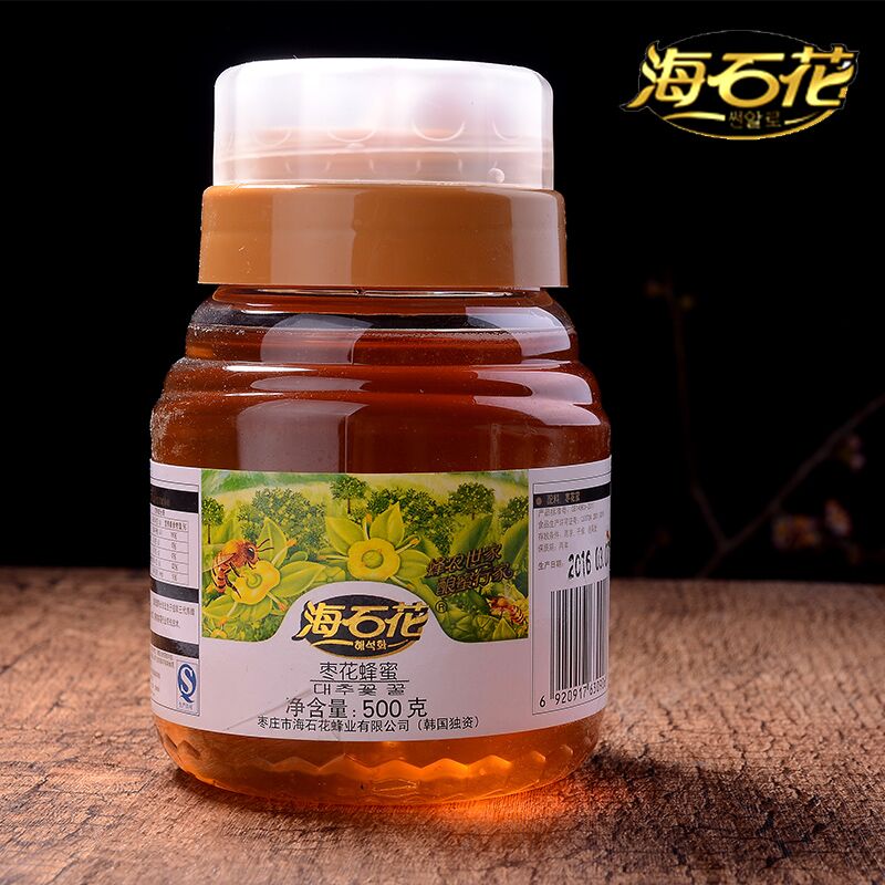 海石花纯天然枣花蜂蜜500g