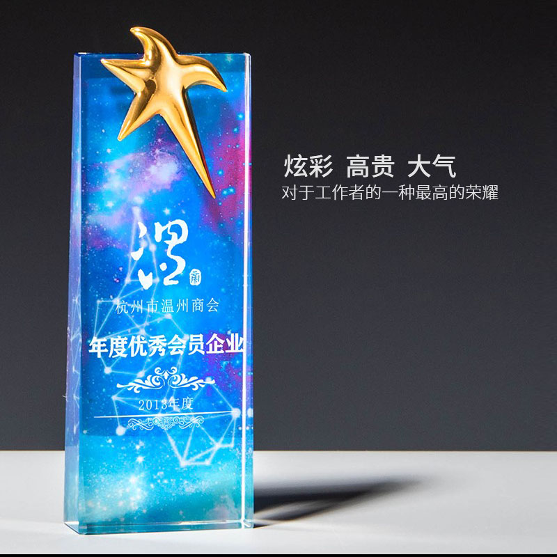 中和博礼   明日之星水晶奖杯