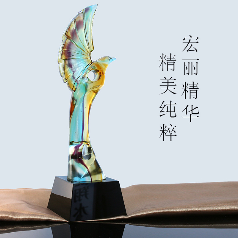 中和博礼   HSJ-0015精英琉璃奖杯