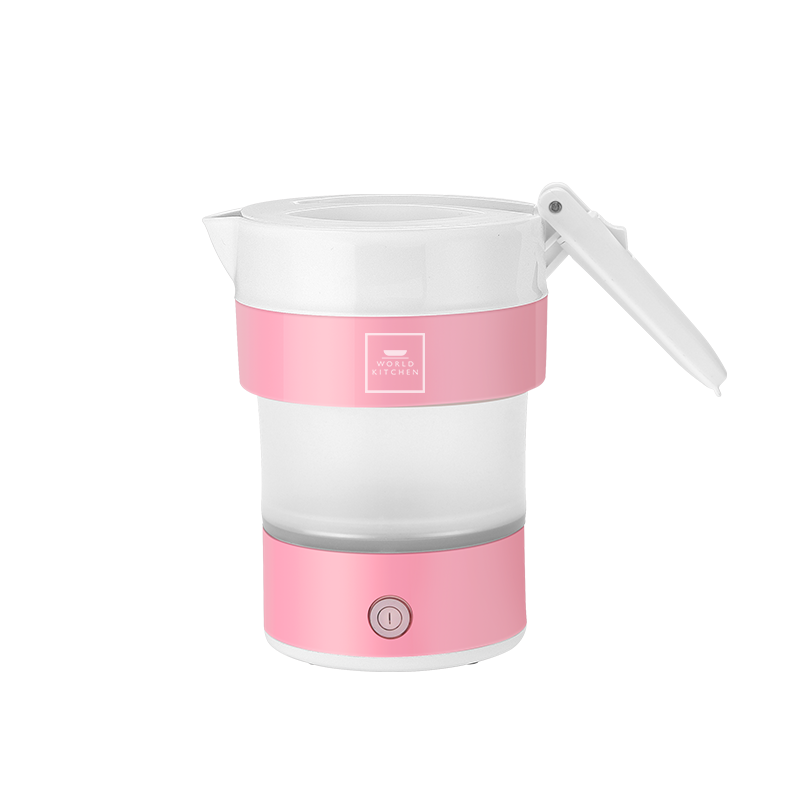 康宁折叠水壶600ml-粉红-康尊WK-FC-600/KZ/PK