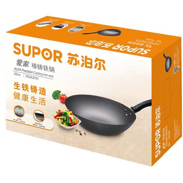 爱家精铸铁锅VC32JF01