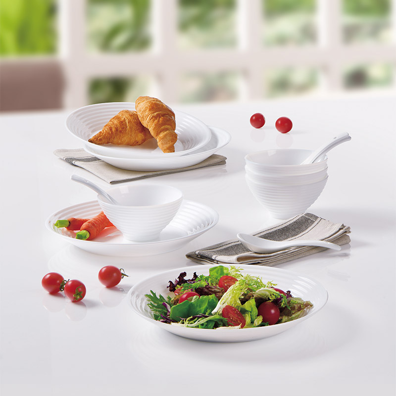 Q2033白玉餐具12件套-華瑞娜