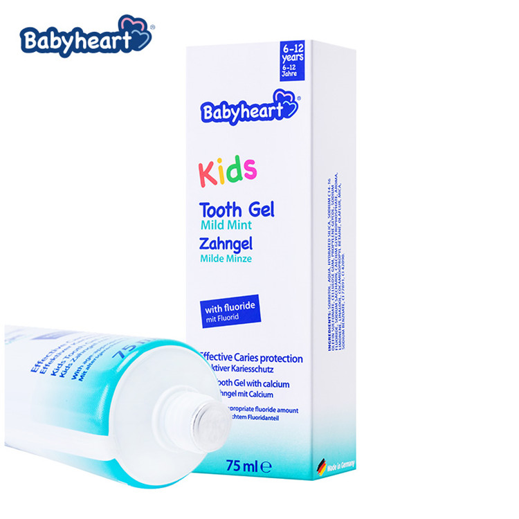 babyheart兒童固齒啫喱牙膏6+