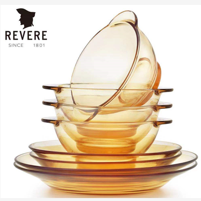康寧Revere系列耐熱玻璃餐具8件套