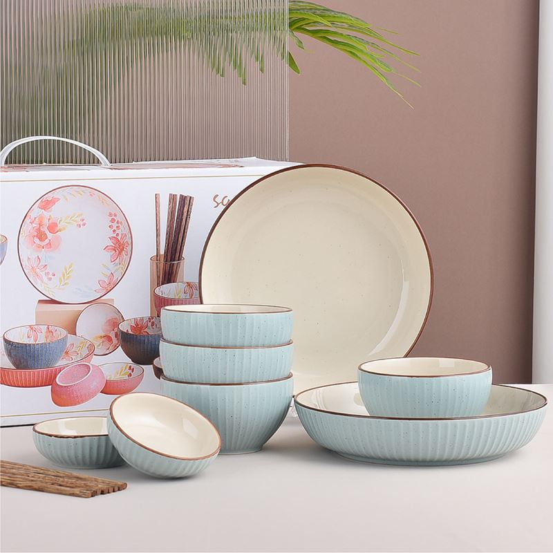 尚陵陶瓷星河餐具12件套