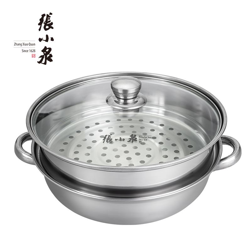 張小泉不銹鋼二層湯蒸鍋C32140100