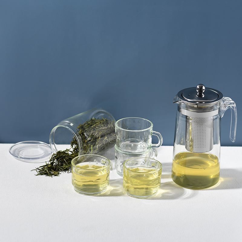 山重山余味茶具茶罐六件套6054
