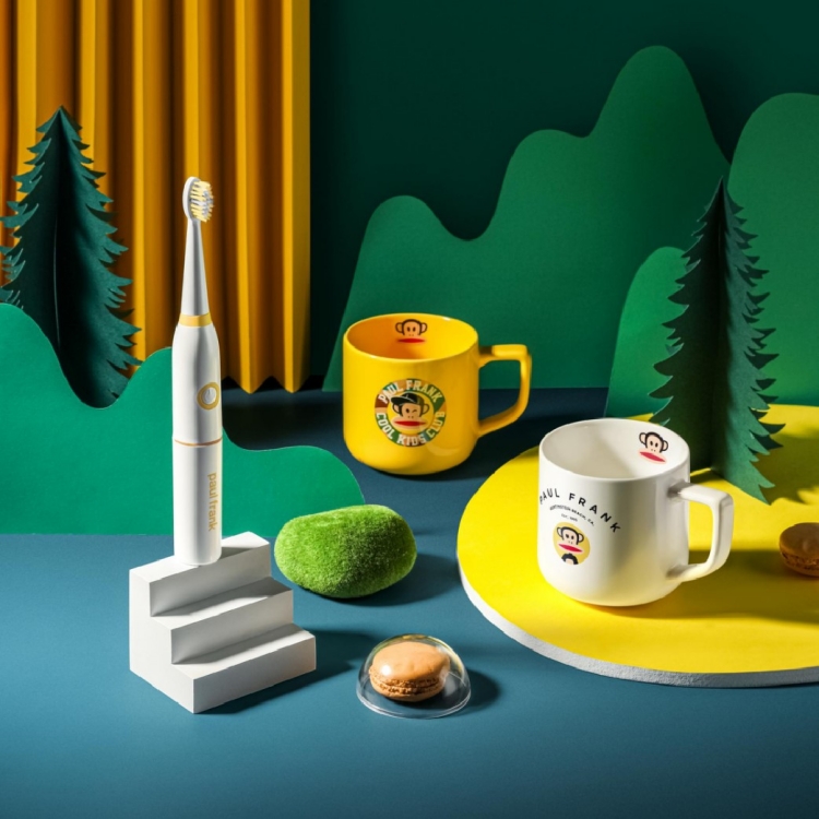 PaulFrank牙刷套裝