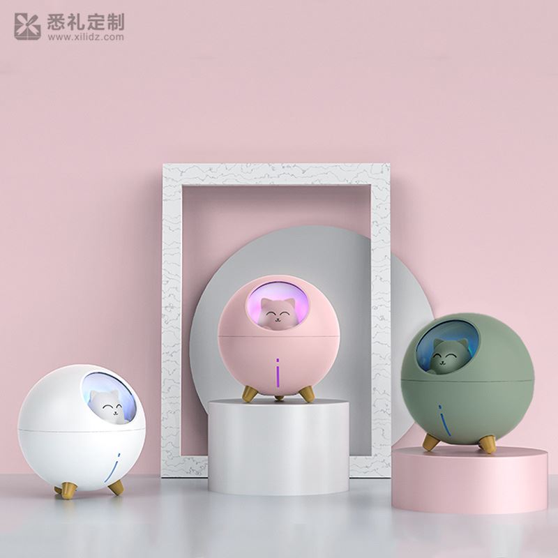 艾米酷21新品usb星球猫加湿器