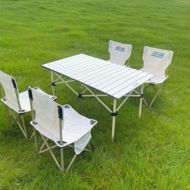 德则乐享折叠桌椅五件套DEZ-ZDZY18