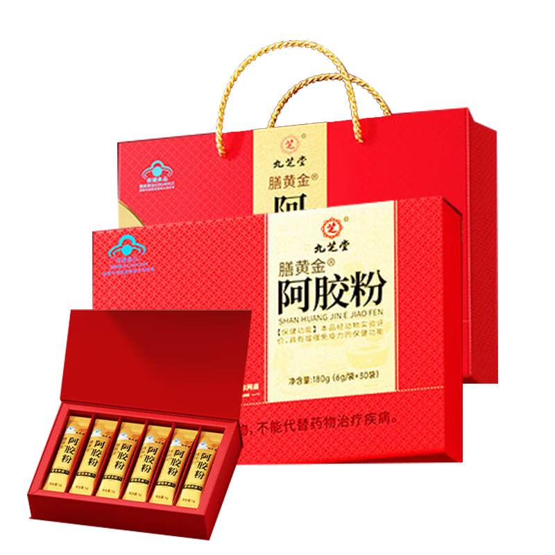 九芝堂膳黄金阿胶粉180g（6g/袋*30袋）